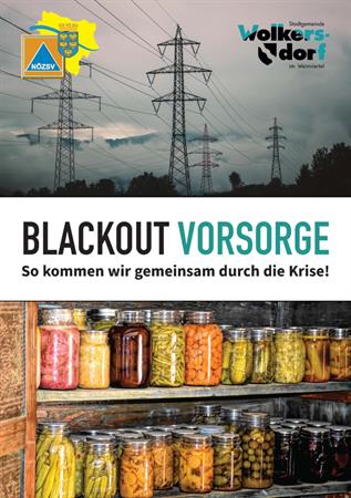 Informationsbroschüre Blackoutvorsorge