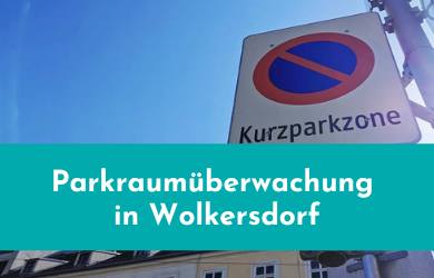 Parkraumüberwachung in Wolkersdorf